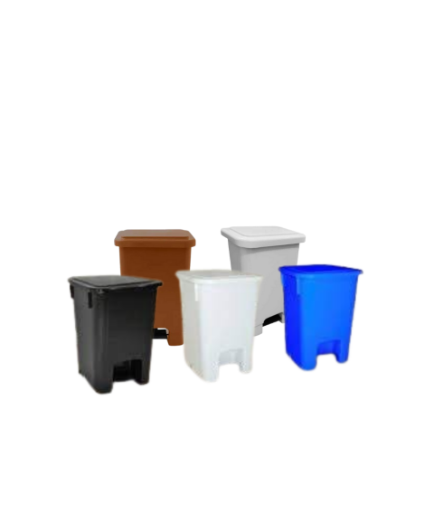 Lix. 15 lt pedal BRALIMPIA quadrada branca MVCP1SBRP