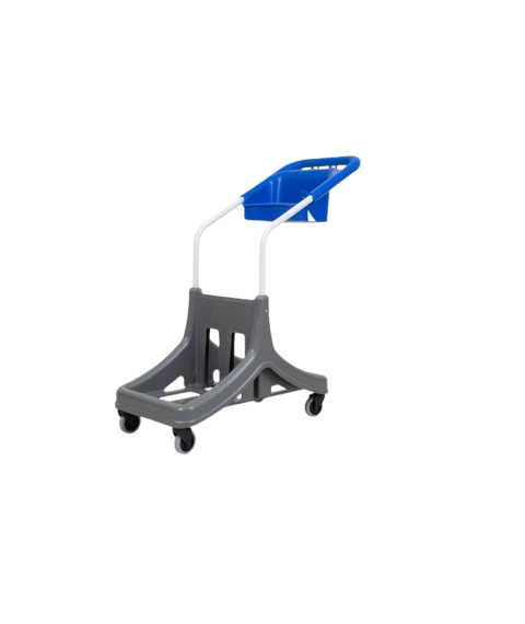 Carrinho p/produtos de limpeza (sem balde sem torcedor) Bralimpia