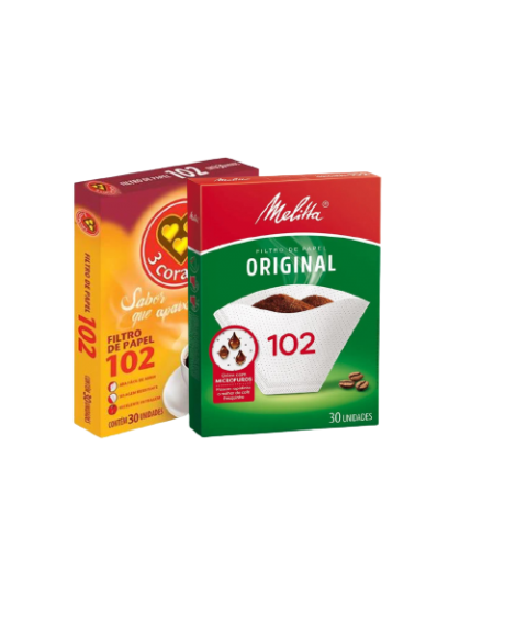 Filtro de cafe 102 c/30 unidades