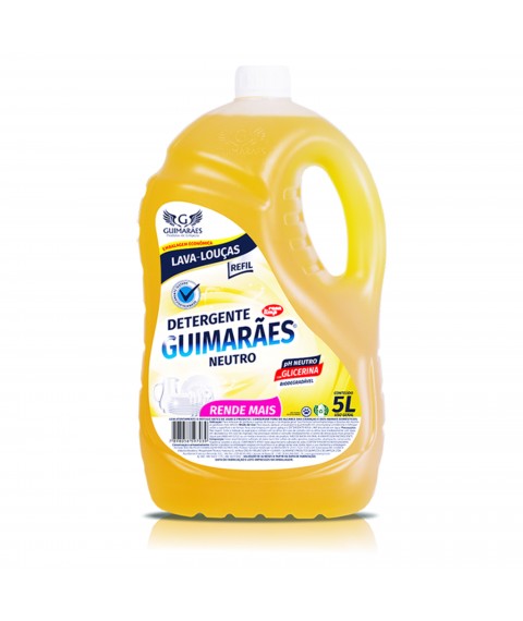 Detergente de louça neutro 5lt Guimarães