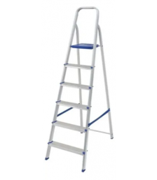 Escada aluminio 6 degraus 120 kg Mor 