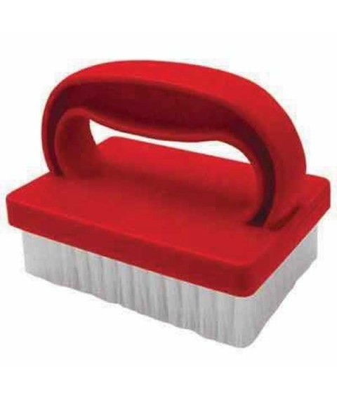 Escova c/cabo MAO cerdas macias Maxi Tech Bralimpia