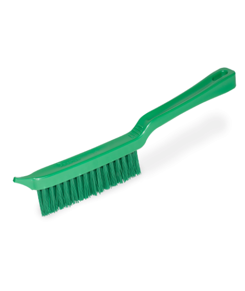 Escova rejunte fina c/cabinho VERDE Maxi Tech limpa guia Bralimpia 