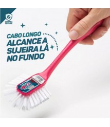 Escova rec rec longo alcance c/ ponta raspadora Bettanin