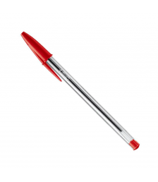ESCRITORIO Caneta cristal VERMELHA Bic 