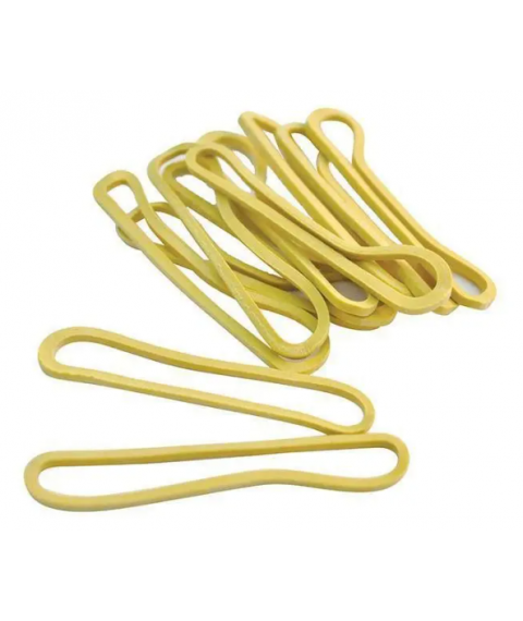 ESCRITORIO Elastico de dinheiro amarelo c/ 25 und Vidal