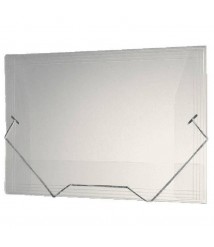 ESCRITORIO Pasta c/elastico cristal 