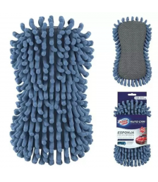 Esponja p/carro microfibra c/2und 14x14cm AUT94 Flash Limp