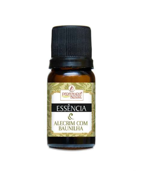 Essencia 10 ml ALECRIM COM BAUNILHA Pedra e Cor