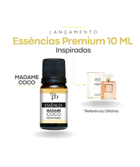 Essencia 10 ml MADAME COCCO Pedra e Cor