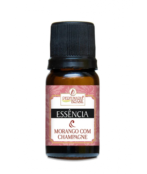 Essencia 10 ml MORANGO COM CHAMPANHE Pedra e Cor