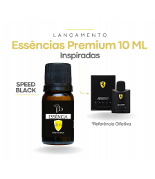 Essencia 10 ml SPEED BLACK Pedra e Cor