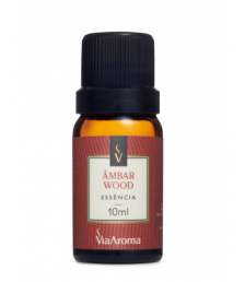 Essencia 10ml AMBAR WOOD Via Aroma