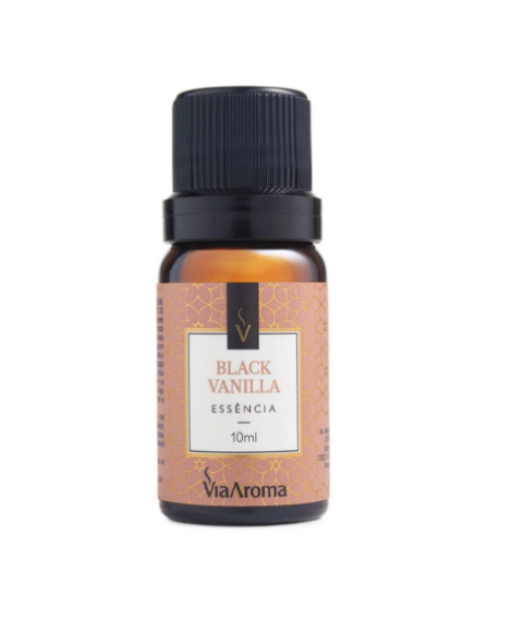 Essencia 10ml BLACK VANILLA Via Aroma 