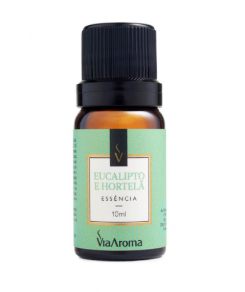 Essencia 10ml EUCALIPTO E HORTELA Via Aroma 