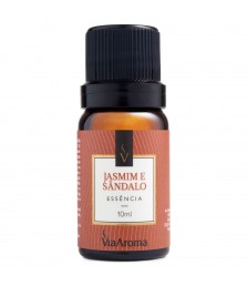 Essencia 10ml JASMIM E SANDALO Via Aroma 5699