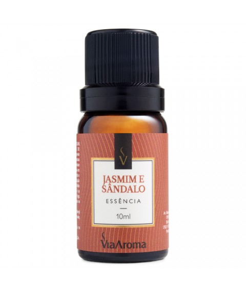 Essencia 10ml JASMIM E SANDALO Via Aroma 5699