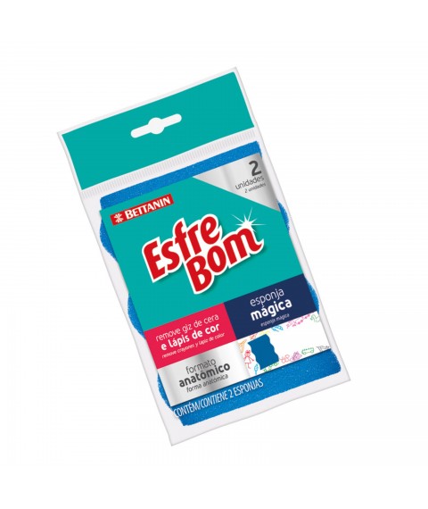 Esponja magica c/2 und Esfrebom Bettanin