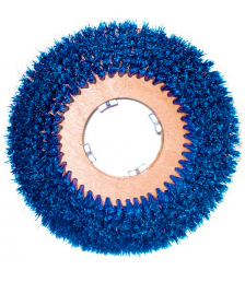 Escova c/flange 410 mm ESCOVA CERDAS AZUL