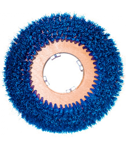 Escova c/flange 410 mm ESCOVA CERDAS AZUL