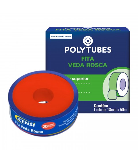 Fita veda rosca 18 mm x 25 mt Veda Flon 71584