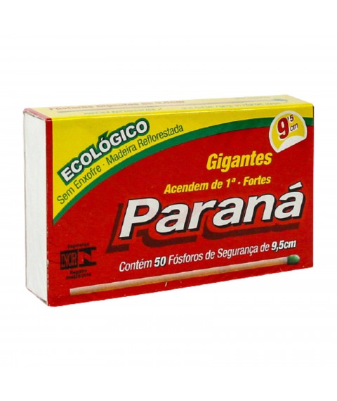 Fósforo gigante c/50 und Paraná/Fiat Lux