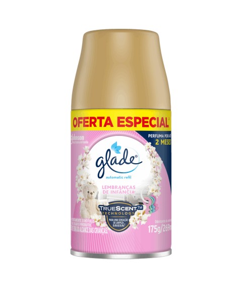 Refil bom ar 269 ml LEMBRANCA DE INFANCIA temporizador Glade