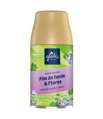Refil bom ar 269 ml FIM DE TARDE & FLORES temporizador Glade