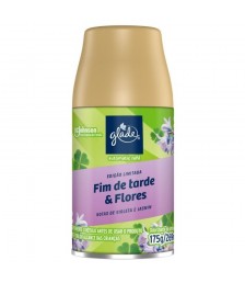 Refil bom ar 269 ml FIM DE TARDE & FLORES temporizador Glade