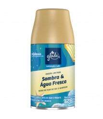 Refil bom ar 269 ml SOMBRA E AGUA FRESCA temporizador Glade