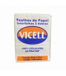 Papel toalha KIRIUS LUXO 23x21 c/1000 branco ultra 24gr 15