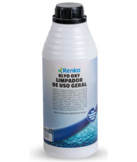 Limpador peróxido de hidrogênio 1lt  Klyo Oxy Renko