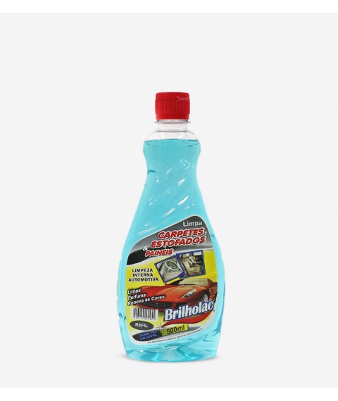 Limpa carpete estofado tapete BRILHOLAC refil 500 ml 2307