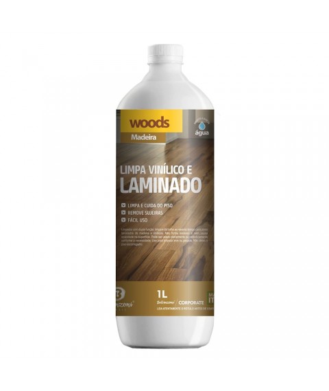 Limpa laminado e vinilico 1 lt Woods Bellinzoni concentrado 226890