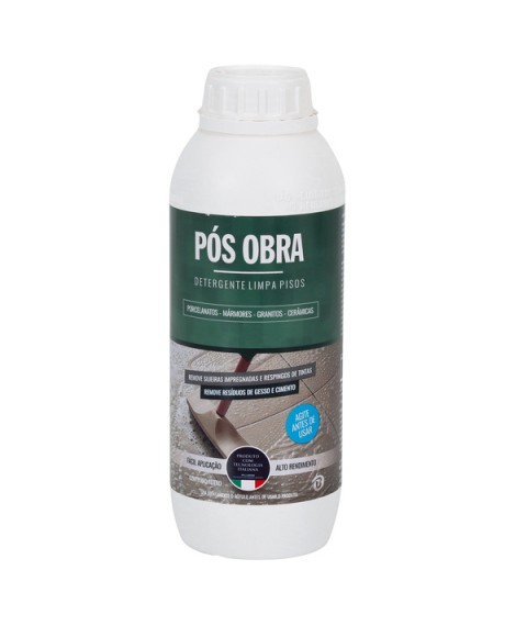 Limpa pedra pos obra 1lt alcalino todos os pisos Bellinzoni 50