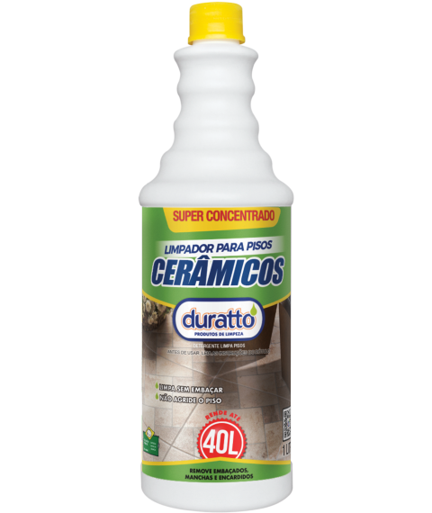 Limpa piso ceramica 1 lt Duratto 12092