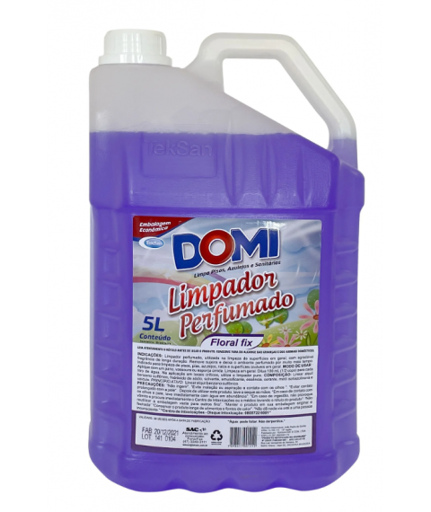 Limpador perfumado 5 lt Domi Floral Fix 997