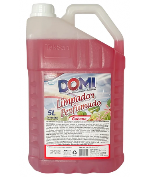 Limpador perfumado 5 lt Domi Gabana 998
