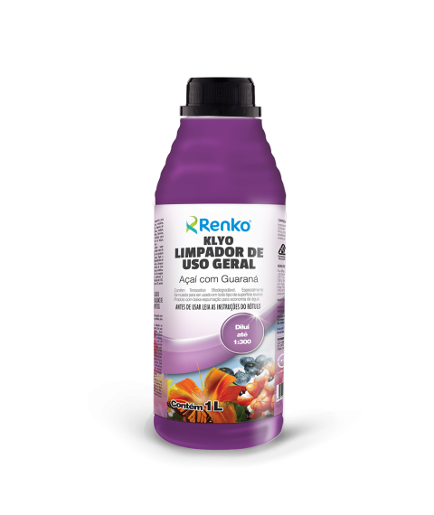 Limpador perfumado 1 lt ACAI GUARANA alta diluicao 1x200 lt