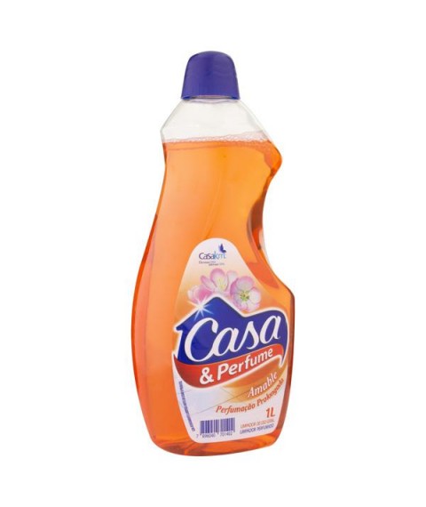 Limpador perfumado Amable 1 lt Casa e Perfume Laranja