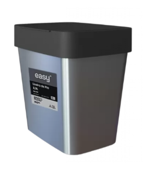 Lix. 2,5 lt de pia retangular INOX LABEL MB 3771