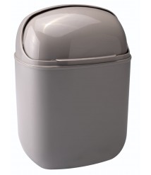 Lix. 9,3 lt retratil retangular Plasutil 7764 marrom findi