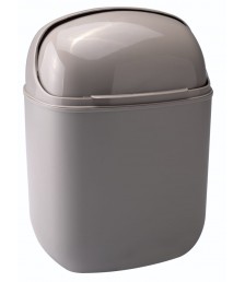 Lix. 9,3 lt retratil retangular Plasutil 7764 marrom findi
