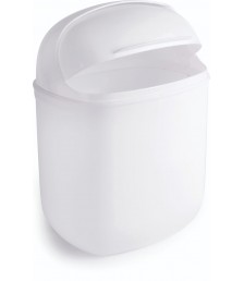 Lix. 9,3 lt retratil retangular Plasutil 462 branco