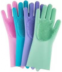 Luva de silicone p/lavar louça de uso em geral 132 Elo