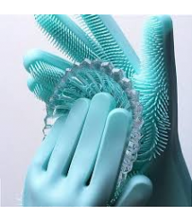 Luva de silicone p/lavar louça de uso em geral 132 Elo