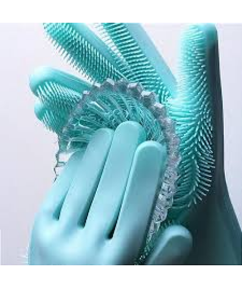 Luva de silicone p/lavar louça de uso em geral 132 Elo