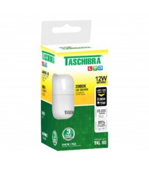 Lâmpada led tkl 80 12 W 3000 k amarela quente Taschibra