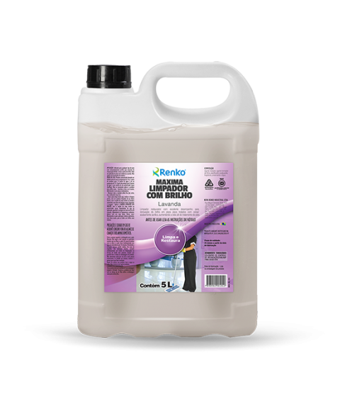Limpa com brilho LAVANDA laminado e vinilico 1 lt Renko MARL