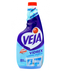 Limpa vidro refil 500 ml Vidrex Veja